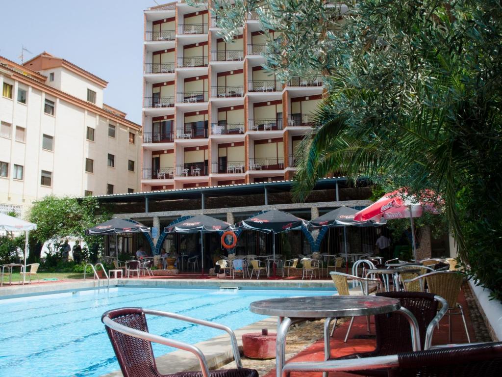 Hotel Zapata Oropesa del Mar Buitenkant foto